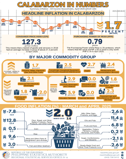 April 2025 Inflation Report